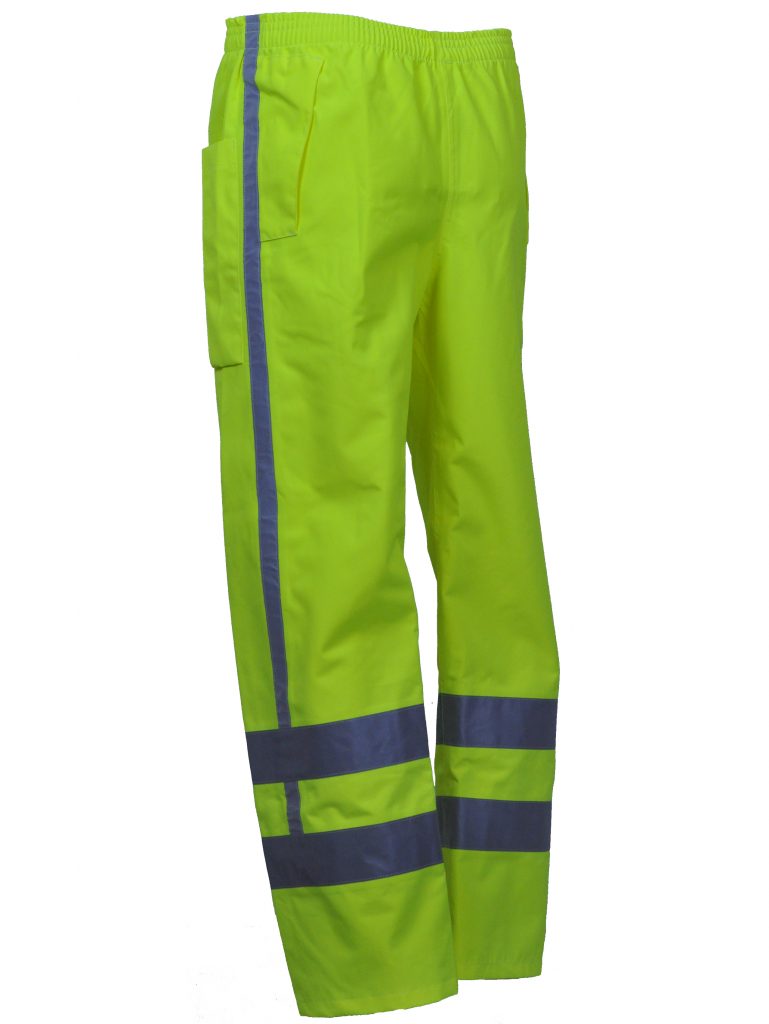 DAFENP Regenbroek voor kinderen, waterdicht, winddicht, met ademende textielvoering, voor jongens en meisjes, roze, 104 cm